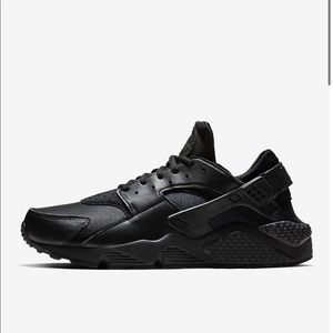 nike huarache black